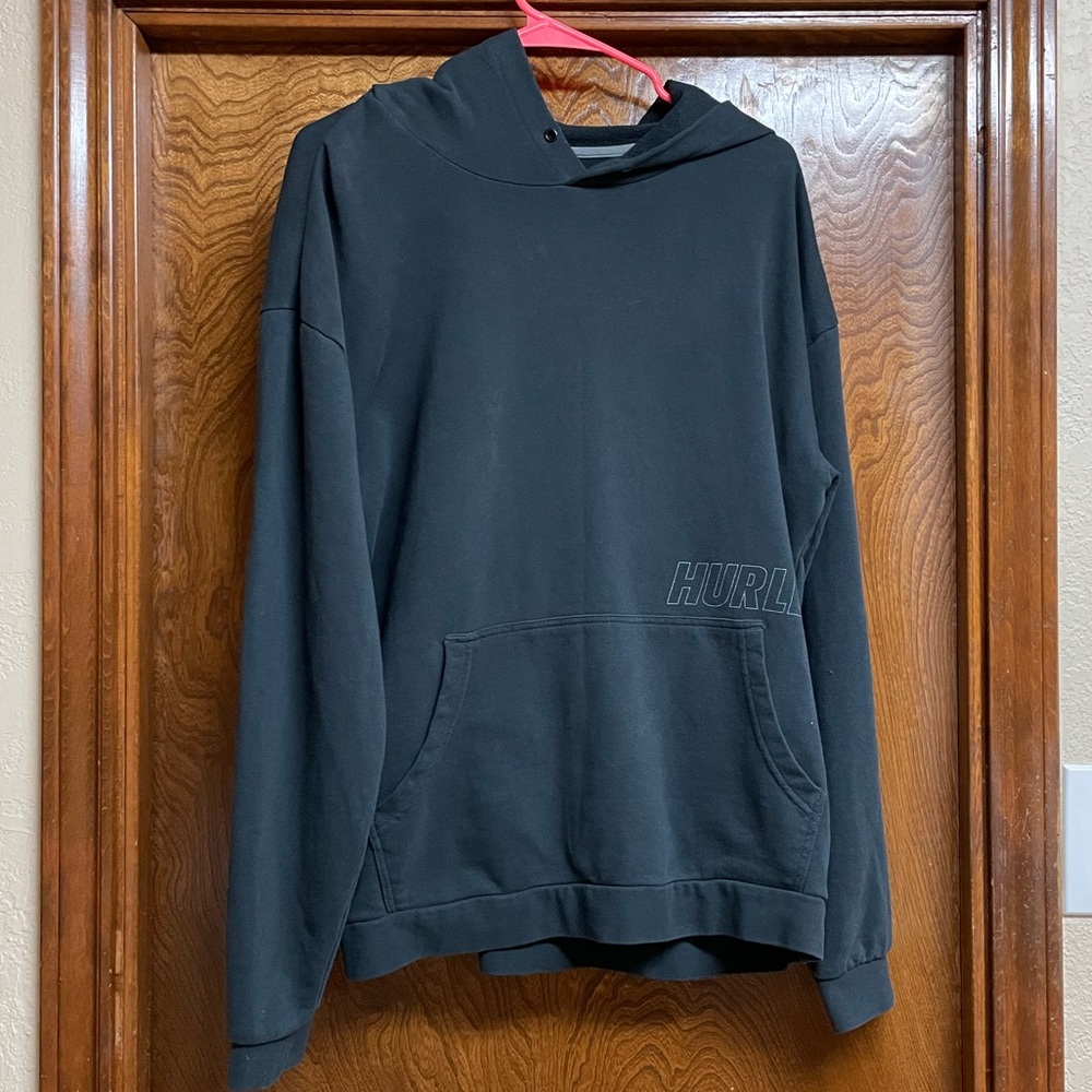 Hurley Black hoodie Size Medium Mens